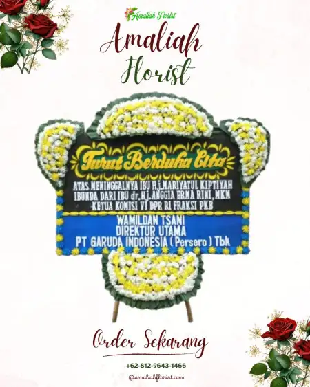 Papan Bunga Duka Mawali